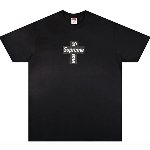 (국내배송, 당일출고) 슈프림 크로스 박스로고 티셔츠 ~2Color~