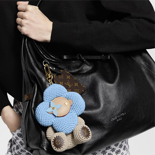 루이비통 비비엔 백 참 블루