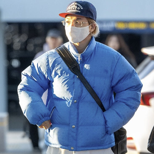 크롬하츠 토널 모노그램 크로스 패턴 퍼퍼 다운 재킷 ~2Color~ (에스파 윈터,태양 착용)