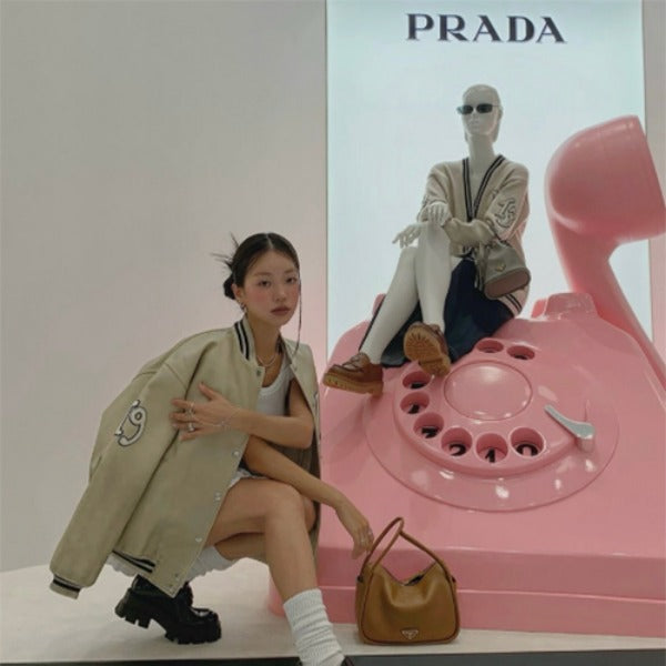 프라다 달링 레더 핸드백 ~2Color~ (설쁘가 착용)