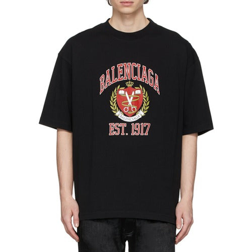 (국내배송, 당일출고) 발렌시아가 College 프린트 티셔츠 ~2Color~