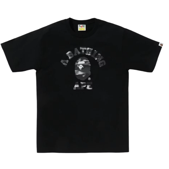 (국내배송, 당일출고)베이프 스크린 카모 컬리지 티셔츠~2Color~