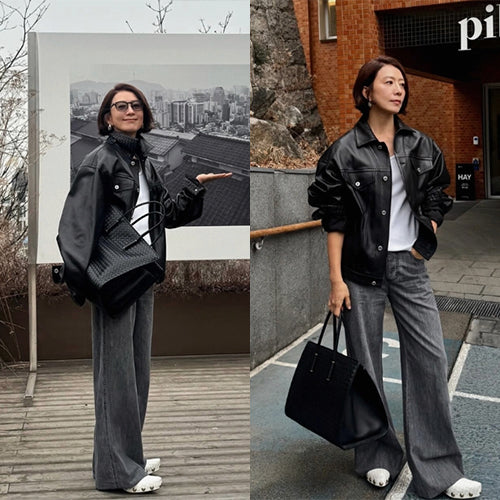 보테가 베네타 바바라 토트 블랙 (이청아,이영애,김희애 착용)